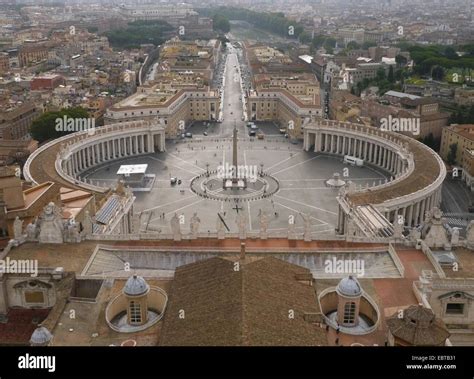 Vista Di Roma Dalla Cupola Della Basilica Di San Pietro Immagini E