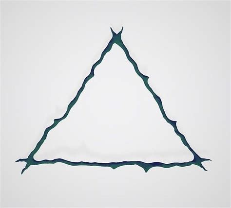 triangle electricity effect   model  printable cgtrader