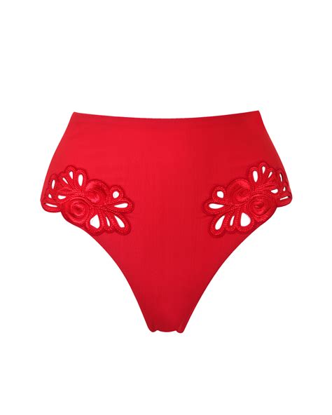 Cilla Bikini Brief In Red By Agent Provocateur