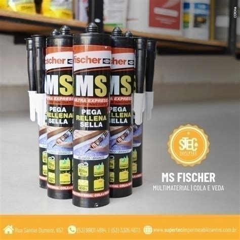 SELANTE BRANCO MS EXPRESS 440g FISCHER