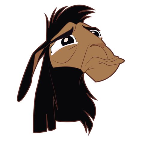 The Emperors New Groove Crying Kuzco Llama Sticker - Sticker Mania