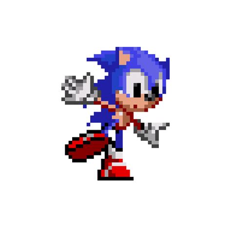 Pixilart Sonic 2 About To Fall Animation By I Like Sonic 91