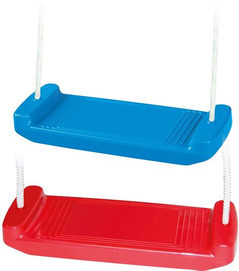 Качели простые подвесные. Пластик | Зебра