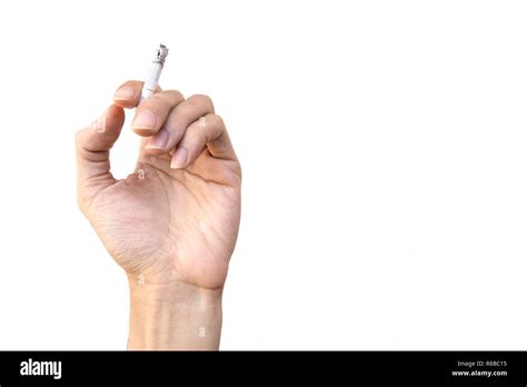 Hand Cigarette Male Cut Out Stock Images And Pictures Alamy