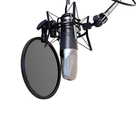 Hanging Condenser Microphone Stock Photo By Albund