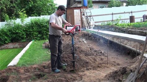 Бензобур ADA GroundDrill-8 в комплекте со шнеком Drill 250 (800 мм ...