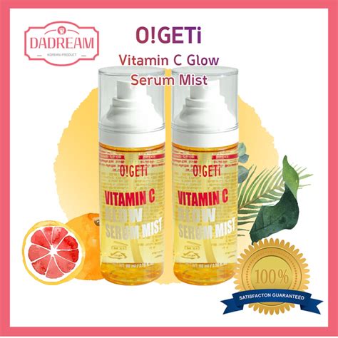 [O!GETi] Vitamin C Glow Serum Mist - Firming, Brightening, Anti-aging ...