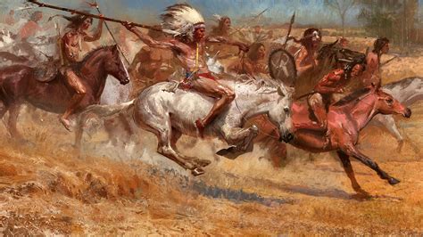 Native American war, spear, battle, Native Americans HD wallpaper ...