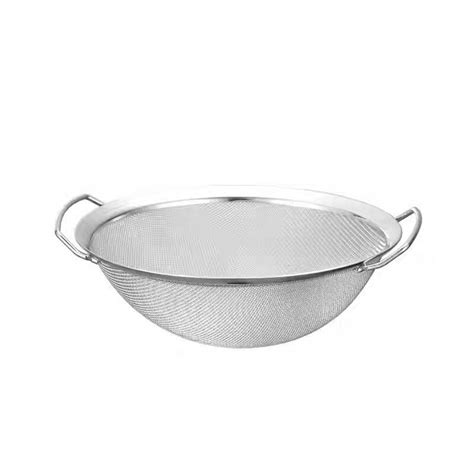 Colander Fine Mesh Stainless Steel Drainer Sieve Sifter With Handles