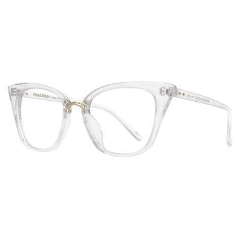 Ccspace Womens Eyeglasses Square Cat Eye Frames Fuzweb