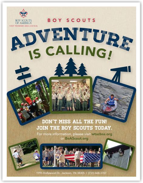 Boy Scouts Of America Flyers On Behance