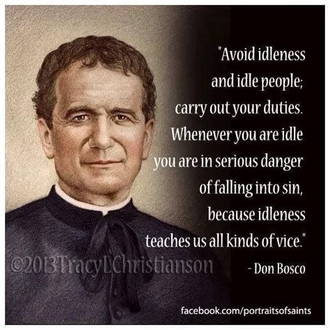 Saint Don Bosco Quotes Quotesgram