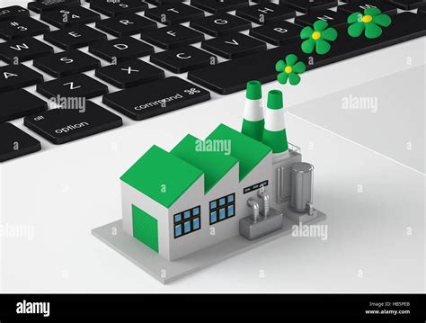 Eco Green Factory Concept Hi Res Stock Photography And Images Alamy