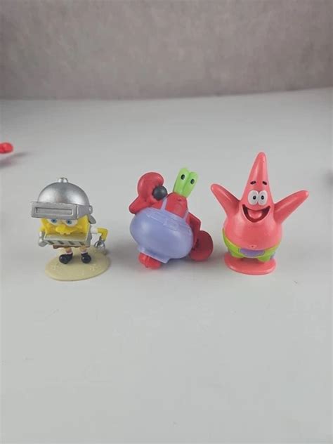 SPONGEBOB SQUAREPANTS BIKINI Bottom Patrick Star Mr Crabbs SpongeBob Figures 11 00 PicClick UK