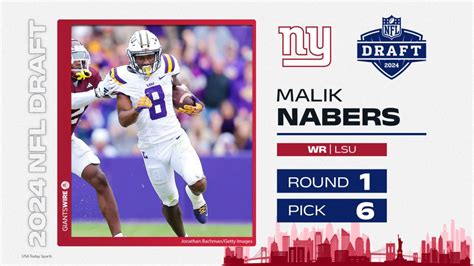 2024 Nfl Draft Giants Select Wr Malik Nabers In Round 1 Bvm Sports