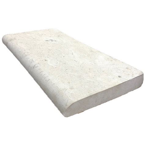 Seashell Bullnose Limestone Coping Mega Stone