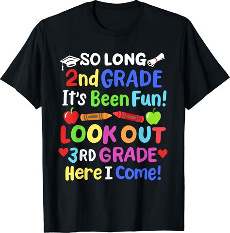 Hot Trending T Shirt With So Long Nd Grade Happy Last Day Of School Class Of Walmart