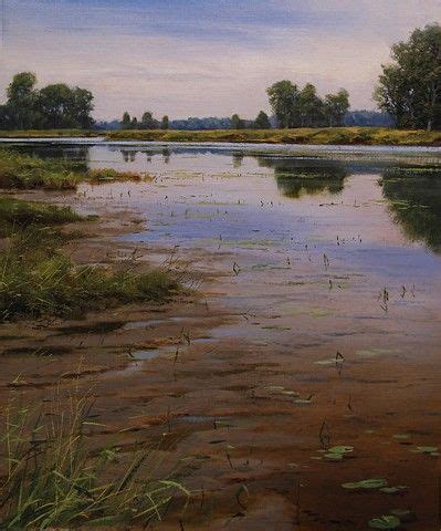 Renato Muccillo Fine Arts Studio - Mud Flats in August | Landscape paintings, Watercolor ...