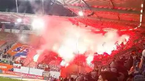 Kibice Śląska Wrocław w Lubinie Derby Dolnego Śląska 16 12 2023