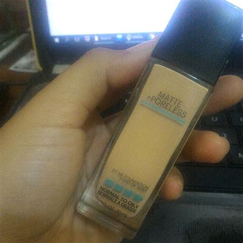 Maybelline Fit Me Matte Poreless 128 Warm Nude Beige Kesehatan Kecantikan Rias Wajah Di