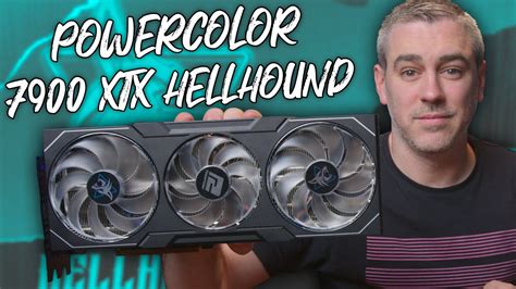 Powercolor Rx 7900 Xtx Hellhound [overclocking Power Thermals] Youtube