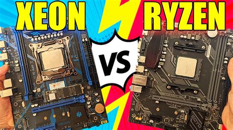 Qual o MELHOR para se MONTAR AGORA? KIT XEON 2640V3 ou KIT RYZEN 3600 ...