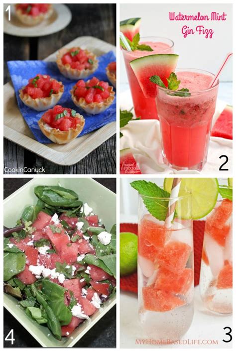 50 Yummy Watermelon Recipes Foodie Chicks Rule