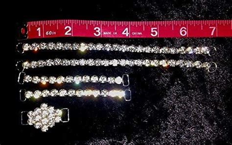 Amazon Crystal Rhinestone Bikini Connector Npc Ifbb Set Of