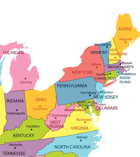 Maps Of Northeast Usa