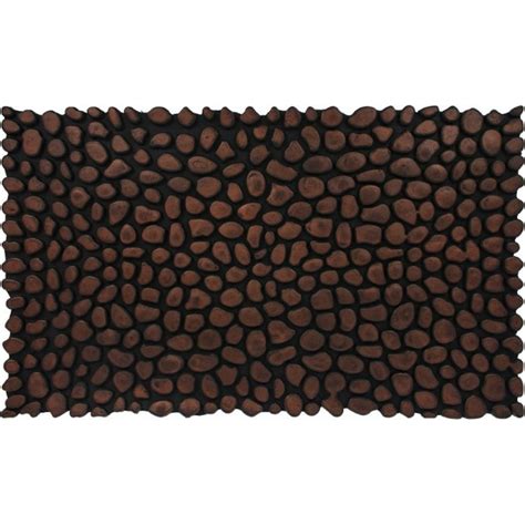 Придверный коврик VORTEX Камушки 45x75 см, медь 24303 - выгодная цена ...