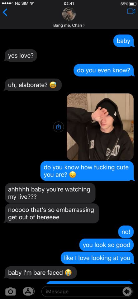 secretsecretbunny on Tumblr: can I get a fake text where reader texts ...