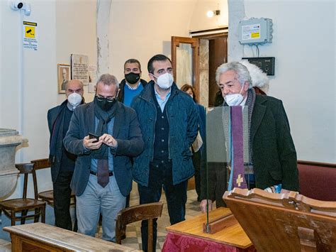 Messina sopralluogo di Samonà per il restauro del gioiello San