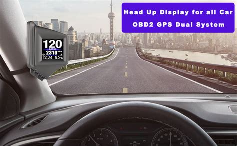 Amazon Head Up Display For Car Ikikin Car Hud Display Obd Gps