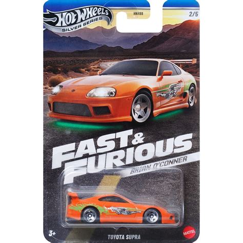 Mattel Hot Wheels Fast Furious Jby Toy Vehicle Toyota Supra Hnr
