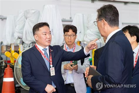 백원국 2차관 인천공항 Mro 현장 점검 연합뉴스