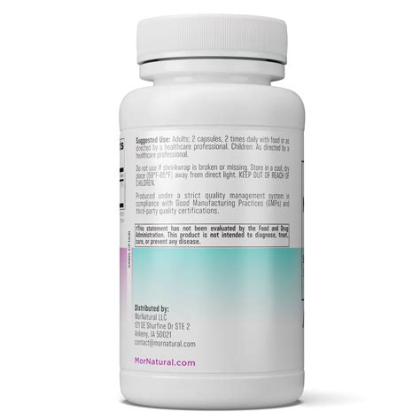 Mag-Plex - MorNatural 120 mg 120 caps - MorNatural