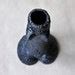 Black Paper Mache Vase Female Nude Torso Naked Body Paper Etsy