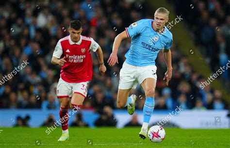 Erling Haaland Manchester City Gets Away Editorial Stock Photo - Stock