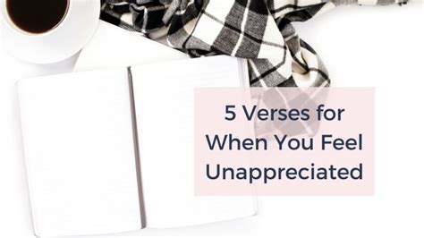 5 Verses For When You Feel Unappreciated Artofit