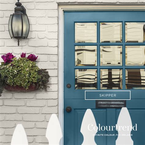 Front Door Series Skipper Is A Stunning Turquoise Blue Which Adds A