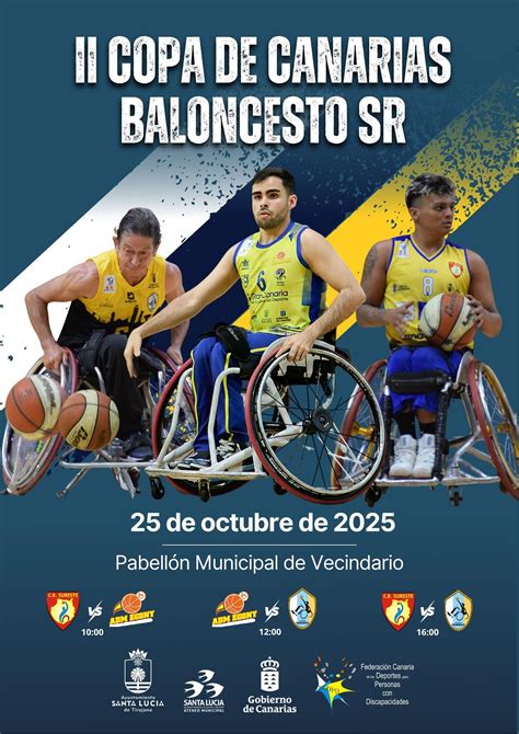 Llega la segunda edición de la Copa de Canarias de Baloncesto en Silla