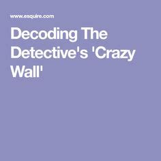 Crazy Wall Ideas Detective Aesthetic Detective Working Wall