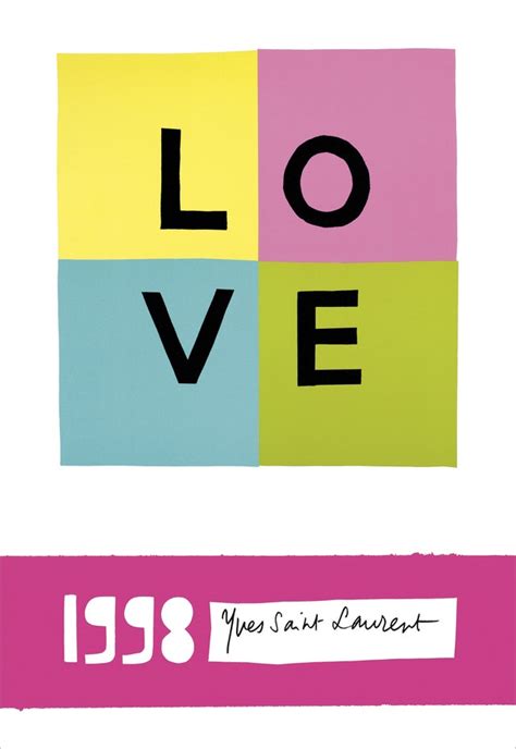 Yves Saint Laurents Love Cards For Valentines Day Vogue