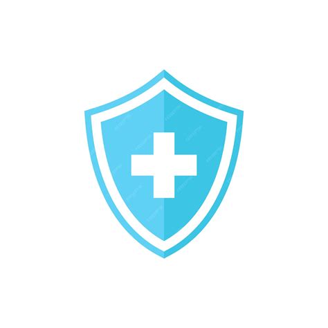 Premium Vector | Blue cross blue shield logo design template