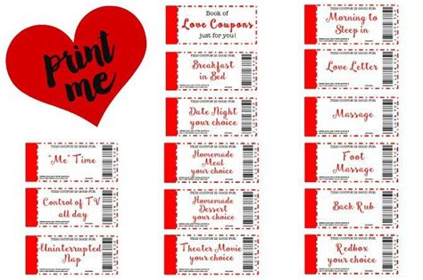 Love Coupons: The Perfect Gift | Free Printable - Beyond Committed ...