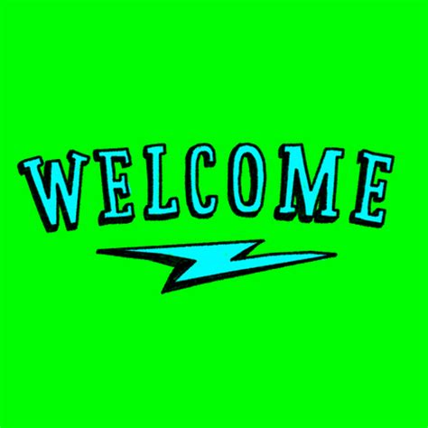 Animated Colorful Blinking Welcome Greeting Meme GIF | GIFDB.com