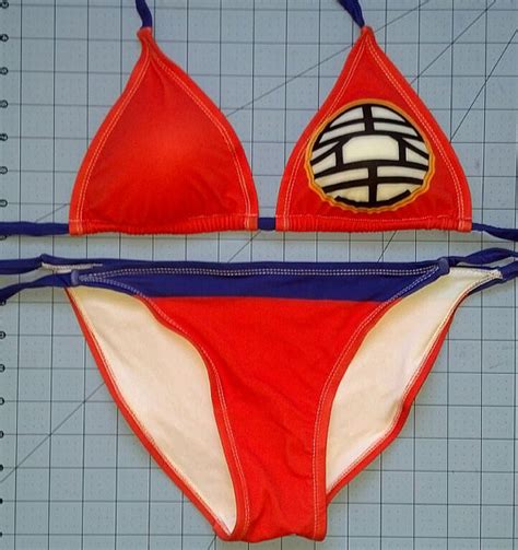 Un Bikini Aux Couleurs De Goku