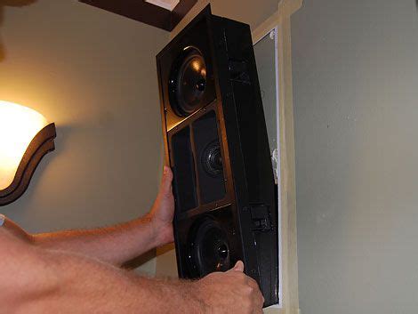 How to Install In-Wall Surround-Sound Speakers: DIY Tech | Home theater, Home theater speakers ...