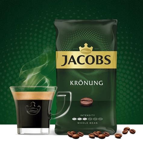 Jacobs Kronung Kawa Ziarnista IMPORT 500g ERLI Pl