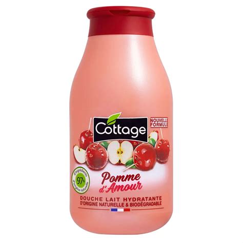 Cottage Douche Lait Hydratant Pomme Damour 250ml Pas Cher Auchanfr